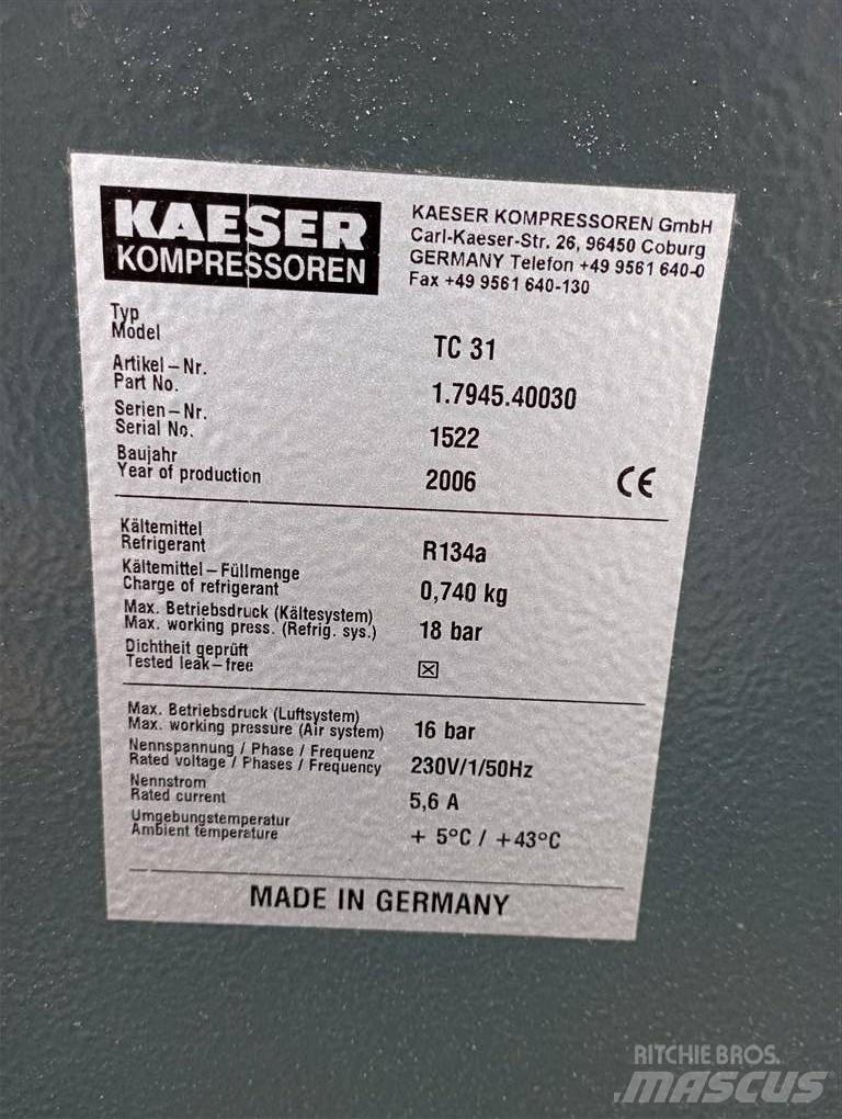 Kaeser TC31 Воздушные компрессоры
