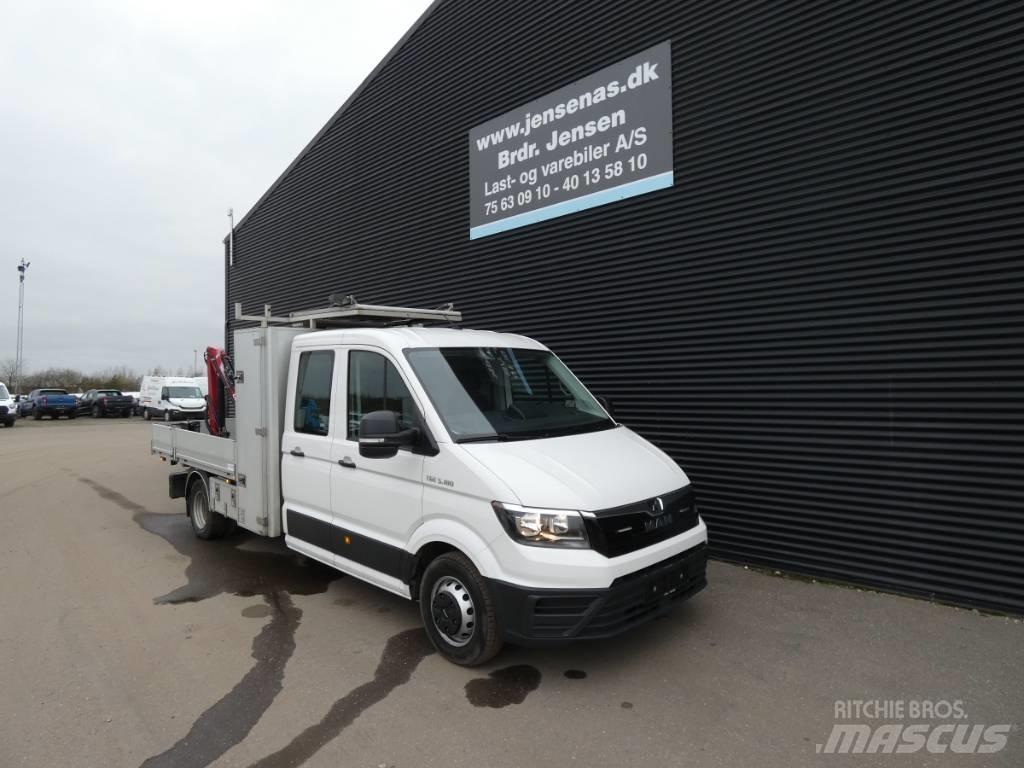 MAN TGE 5.180 Грузовики-платформы/боковая разгрузка