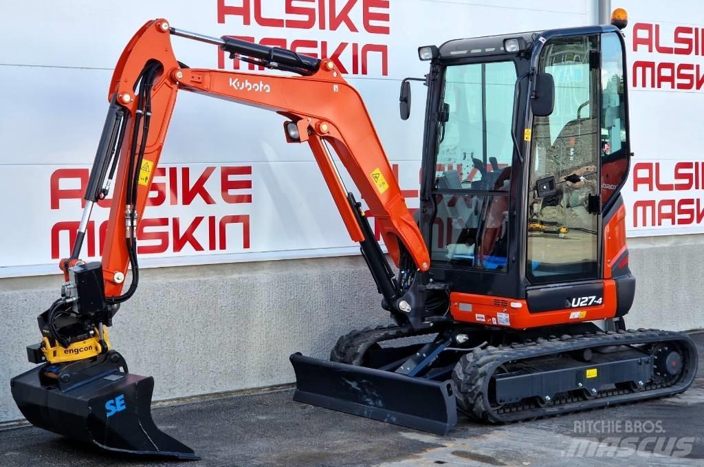 Kubota U 27-4 Мини-экскаваторы
