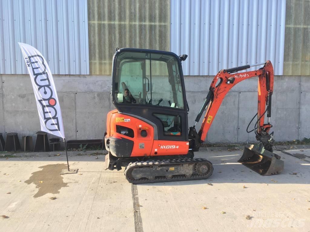 Kubota KX 019-4 Мини-экскаваторы