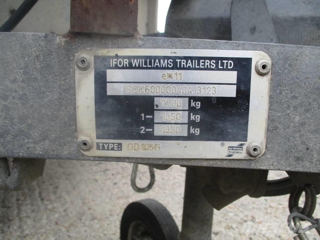 Ifor Williams GD105G Прицепы-платформы/боковая разгрузка