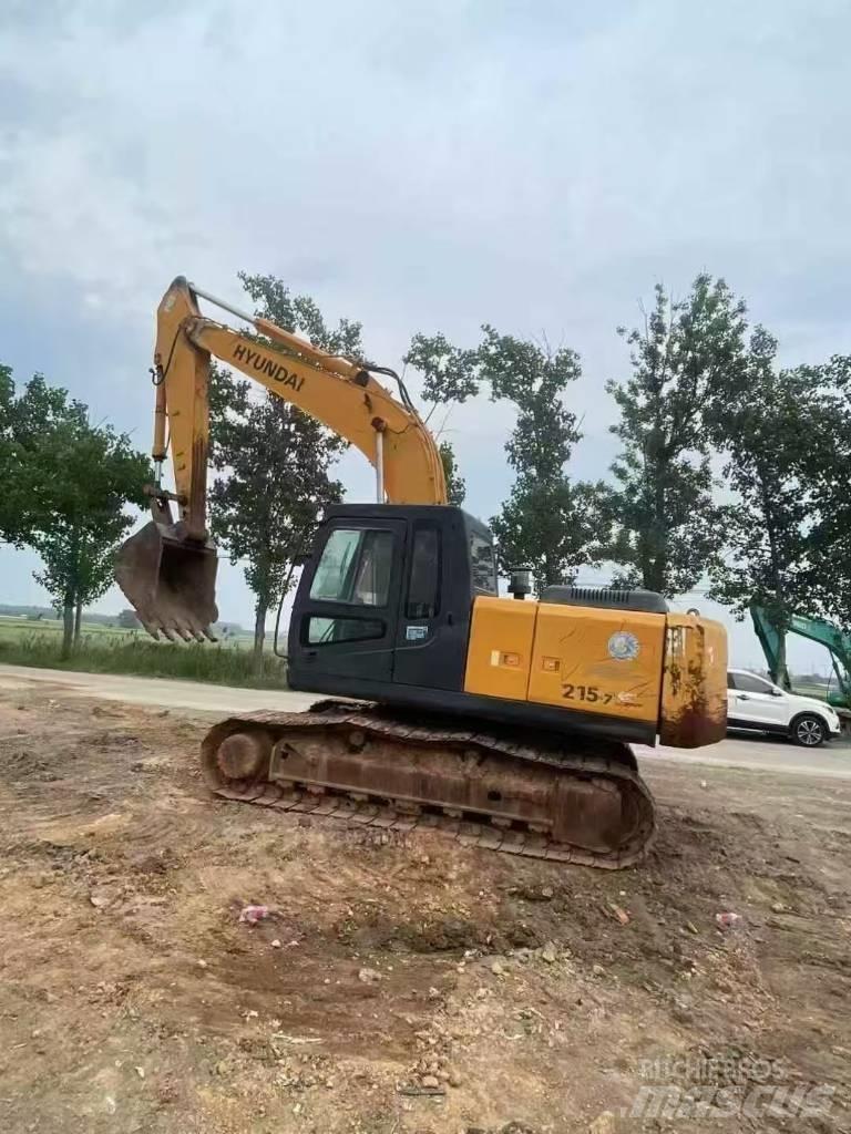 Hyundai 215lc-7 Гусеничные экскаваторы