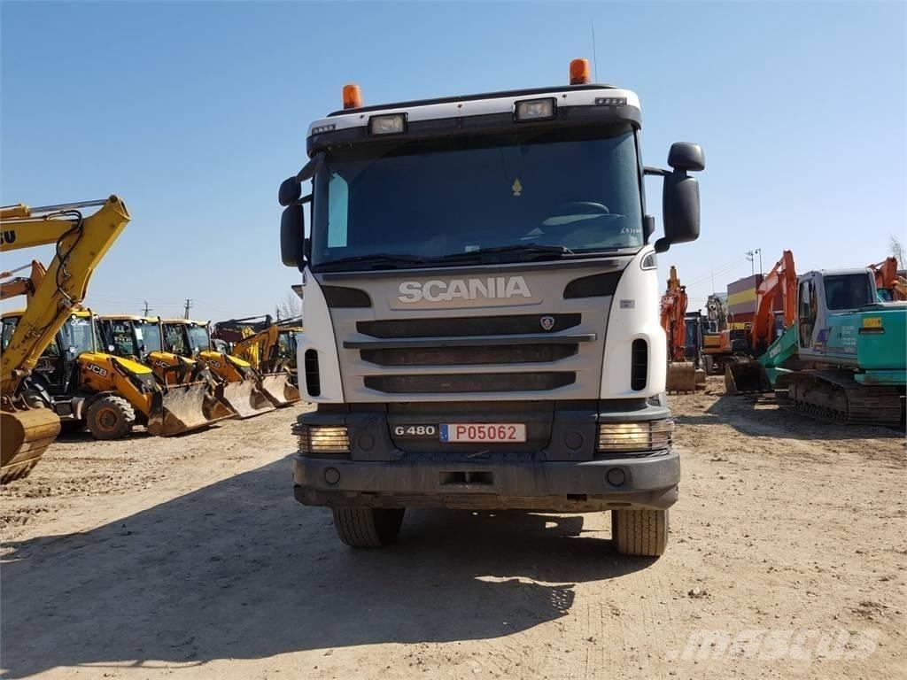Scania G480 8x4 Скиповые погрузчики