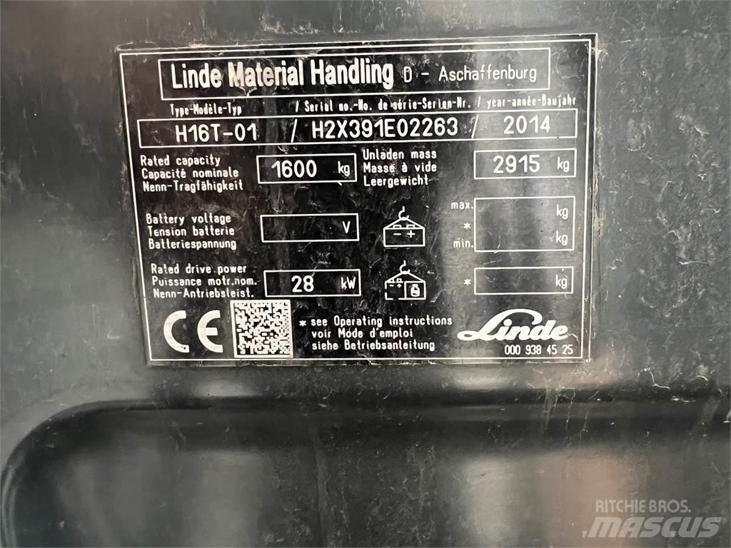 Linde H16T Газовые погрузчики