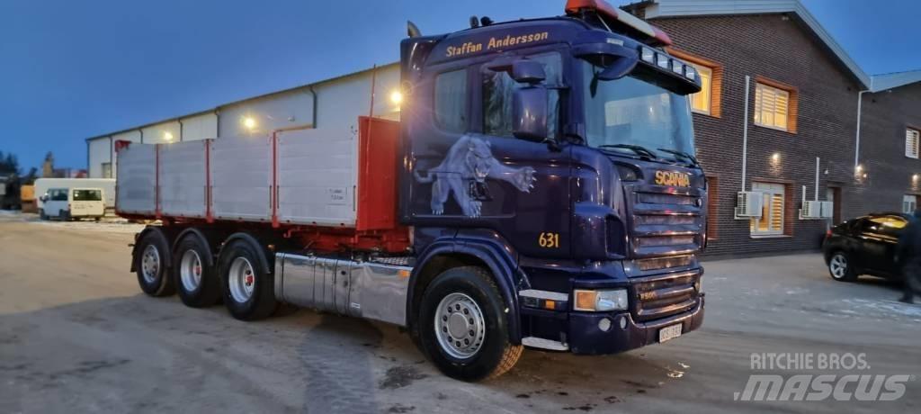 Scania R 500 8X4 Скиповые погрузчики