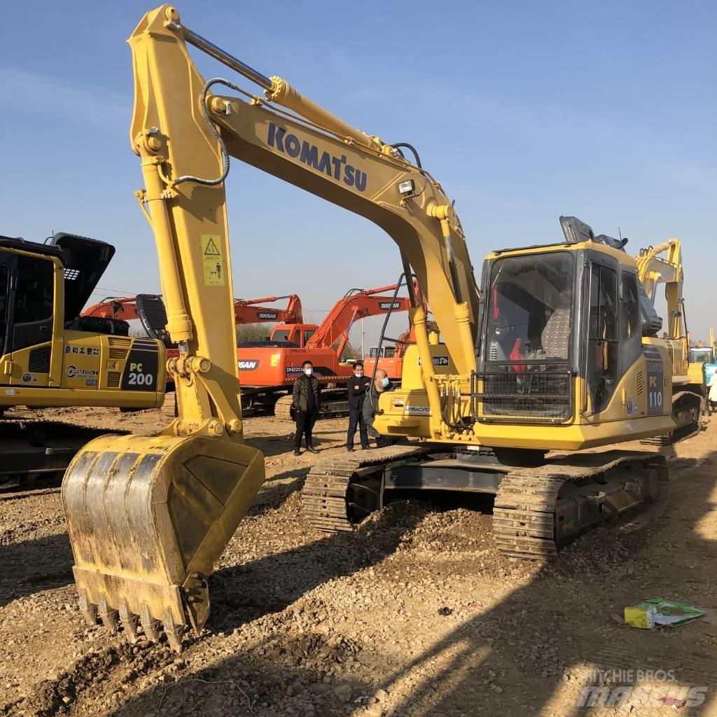 Komatsu PC 110 Малые экскаваторы 7т-12т