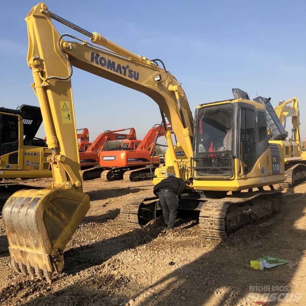 Komatsu PC 110 Малые экскаваторы 7т-12т