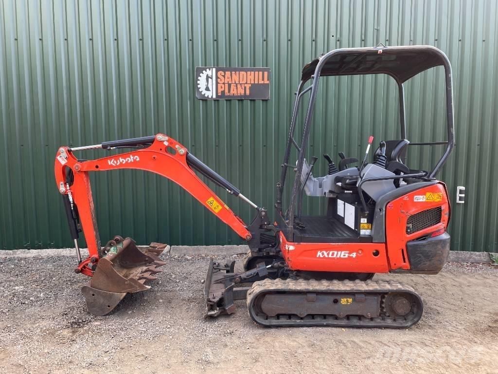 Kubota KX 016-4 Мини-экскаваторы