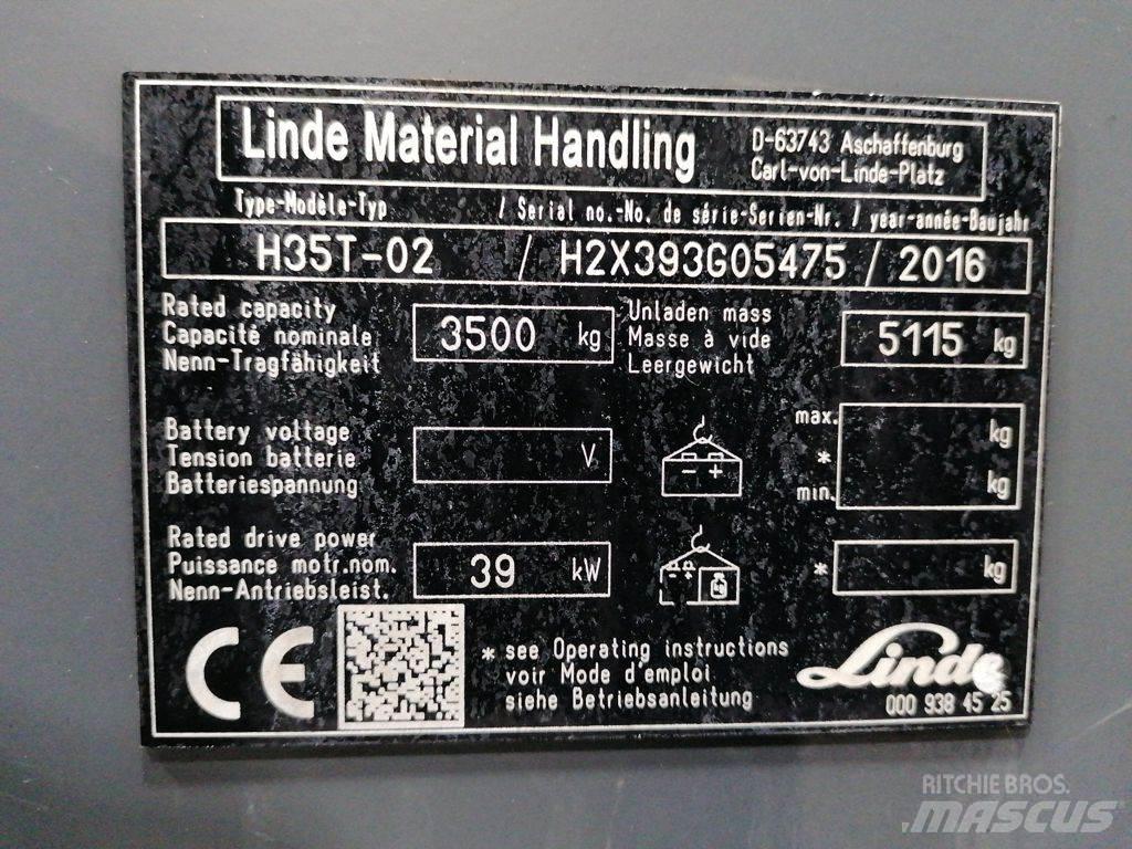 Linde H35T-02 Газовые погрузчики