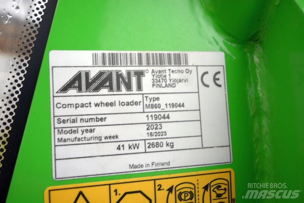 Avant 860 i Малые погрузчики