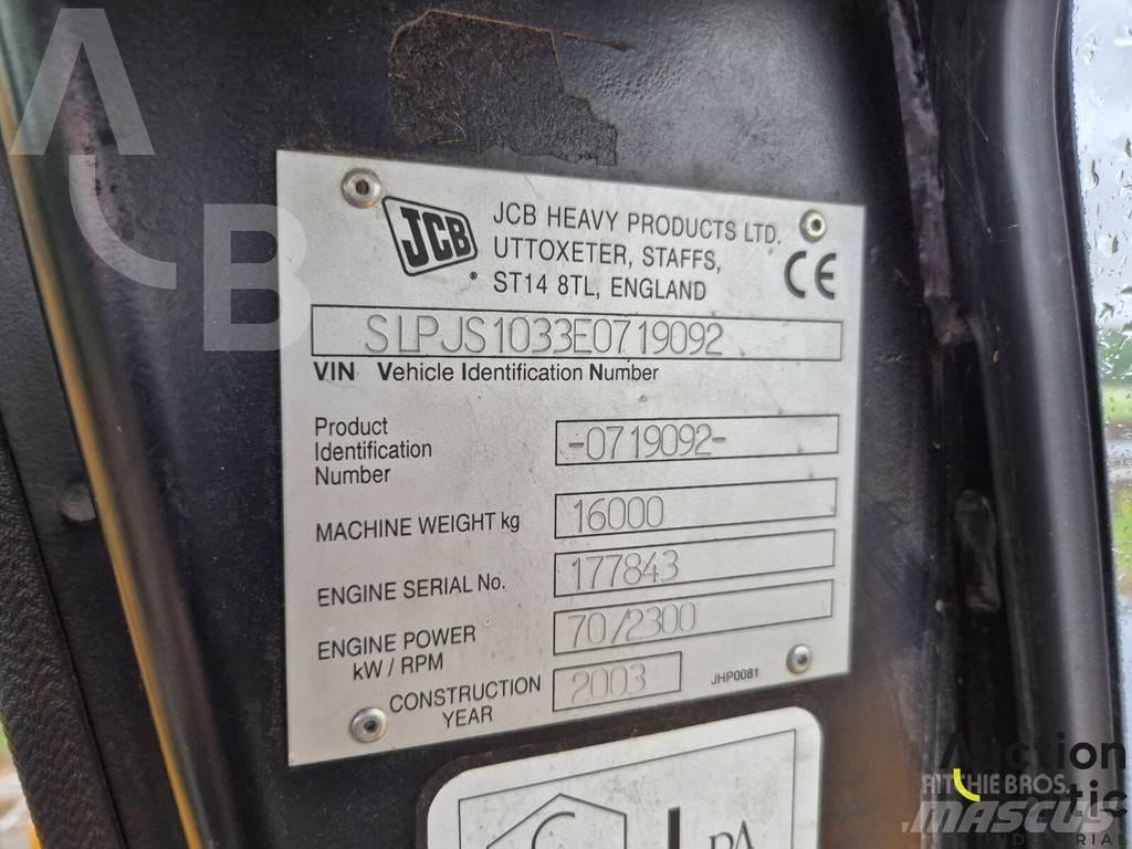 JCB JS 160 W Колёсные экскаваторы