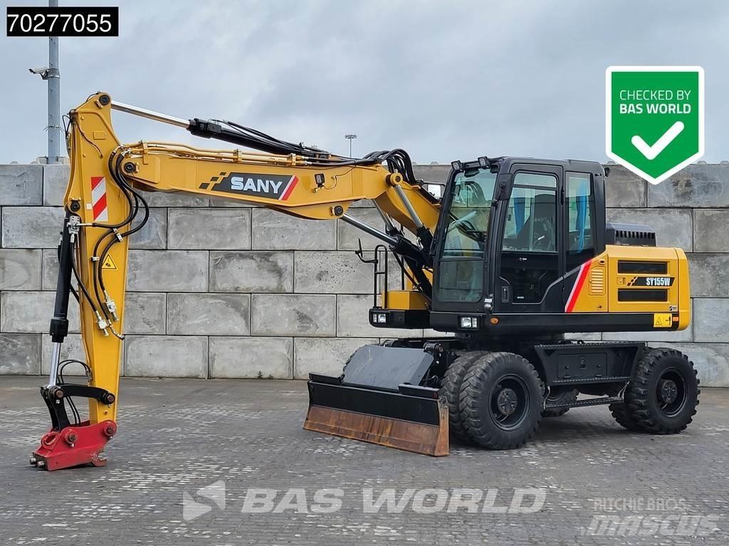 Sany SY155W Колёсные экскаваторы