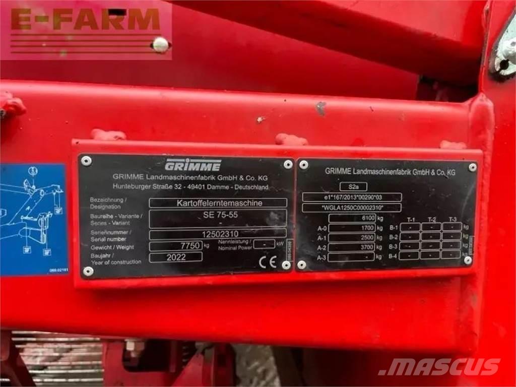 Grimme se 75-55 sb Машины для уборки и переработки картофеля - Другие