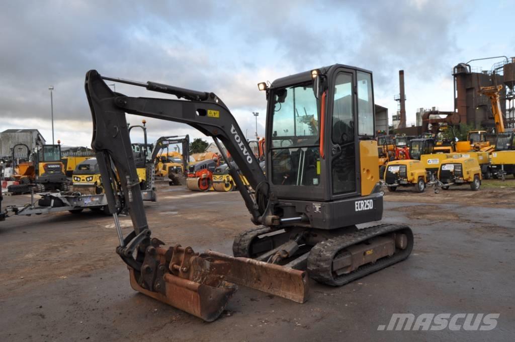 Volvo ECR 25 D Мини-экскаваторы