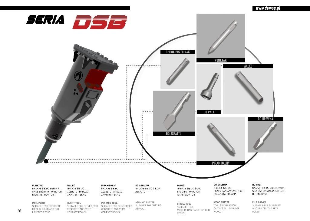  DEMOQ DSB300 Гидромолоты
