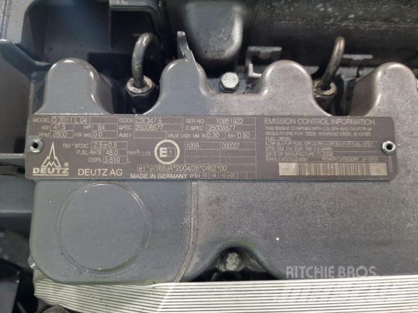 Deutz D2011 L04 Двигатели