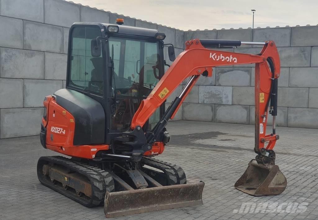 Kubota KX027-4 Мини-экскаваторы