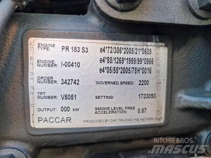 Paccar PR 183 S3 Коммерческий транспорт - Другие