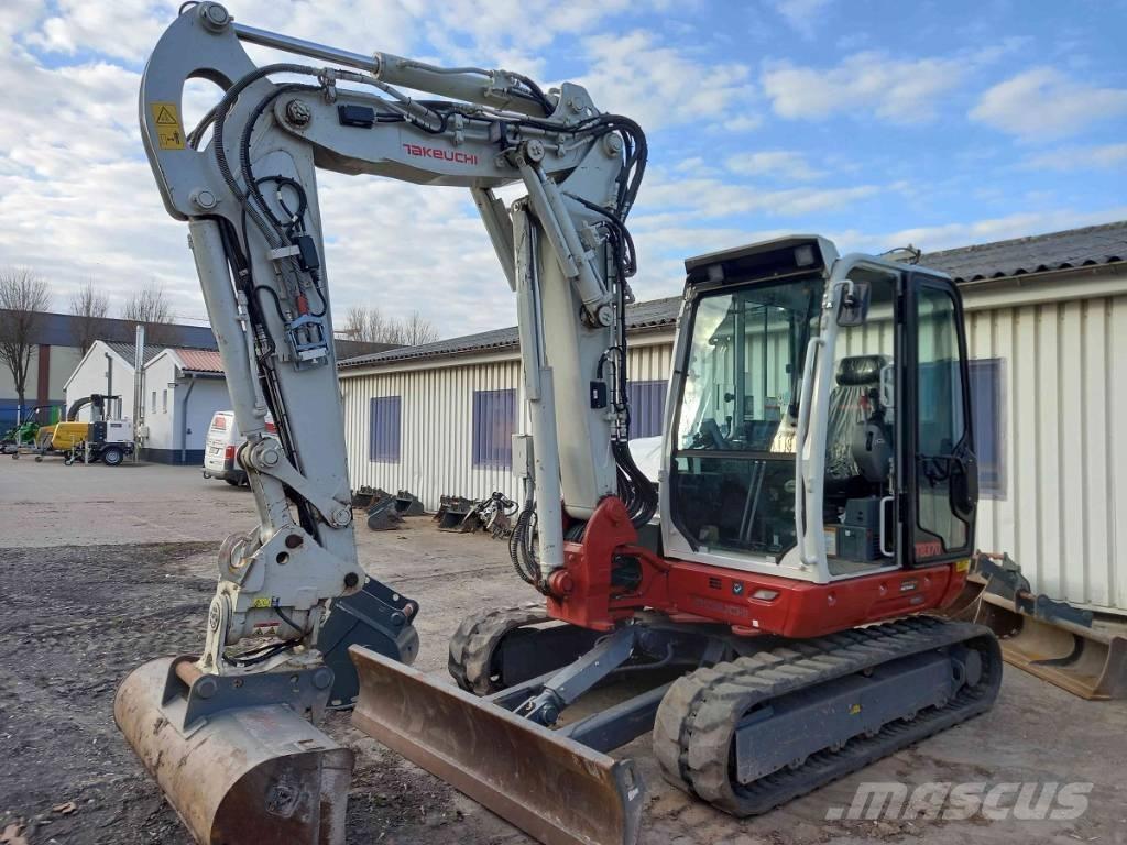 Takeuchi TB 370 CV Малые экскаваторы 7т-12т