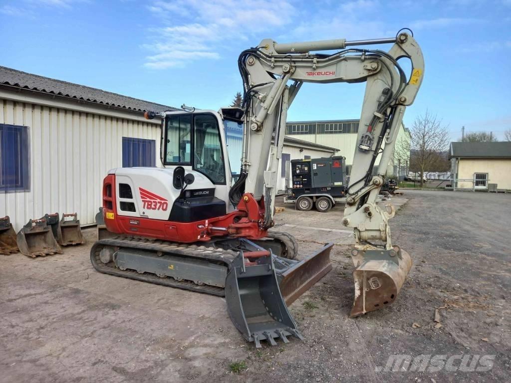 Takeuchi TB 370 CV Малые экскаваторы 7т-12т