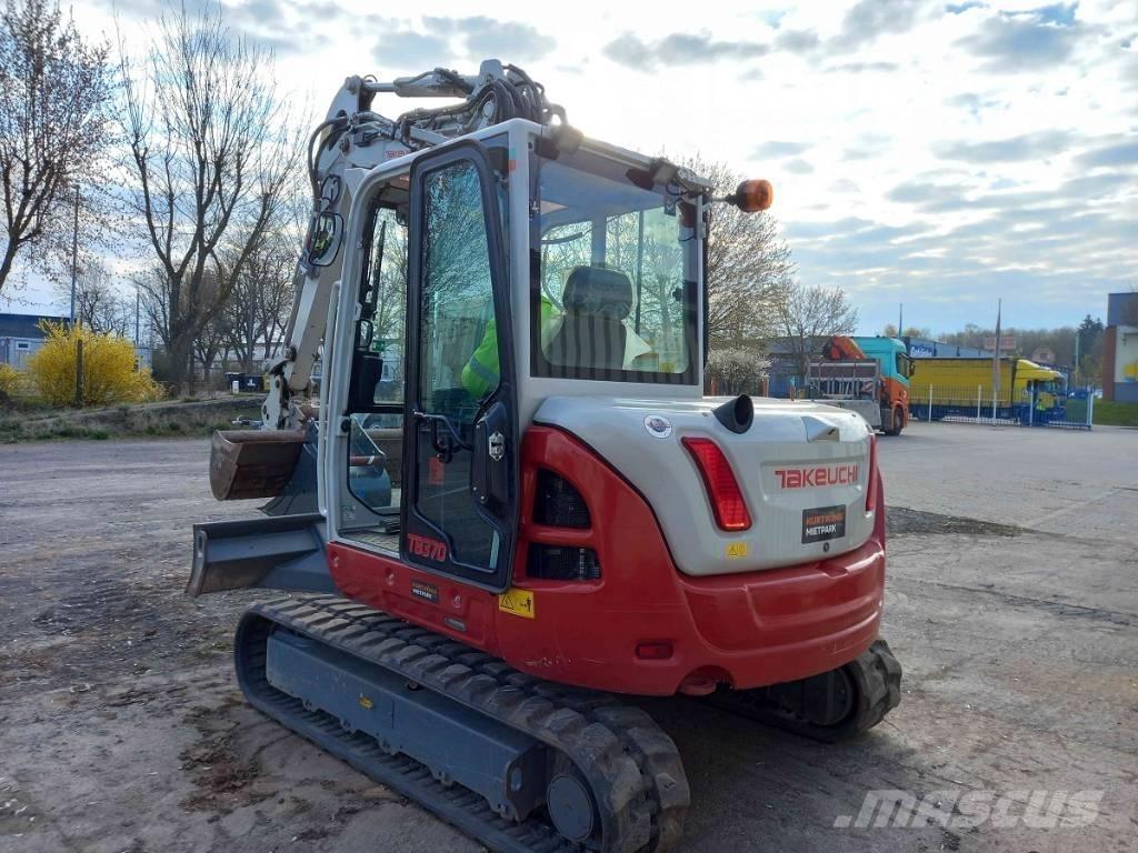 Takeuchi TB 370 CV Малые экскаваторы 7т-12т