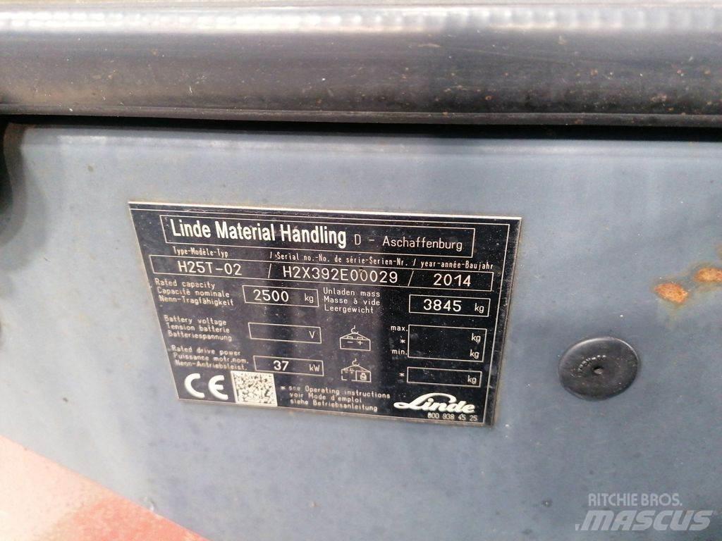 Linde H25T-02 Газовые погрузчики