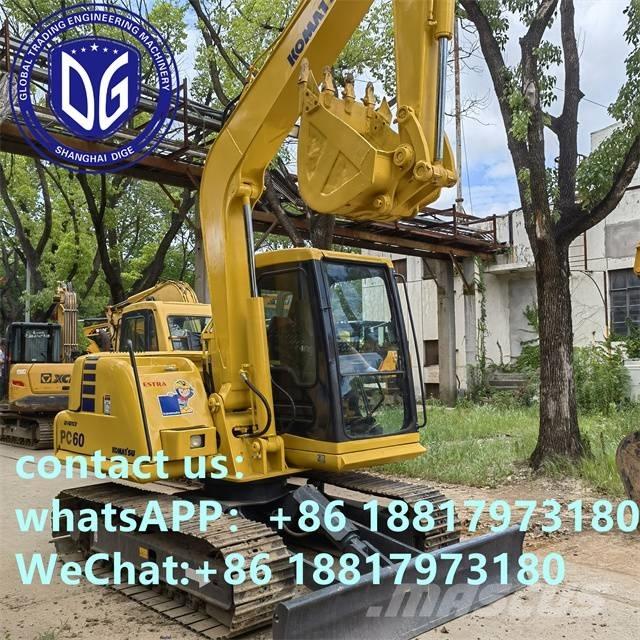 Komatsu PC 60-7C Гусеничные экскаваторы