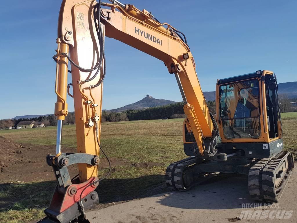 Hyundai R80 CR 9A Малые экскаваторы 7т-12т