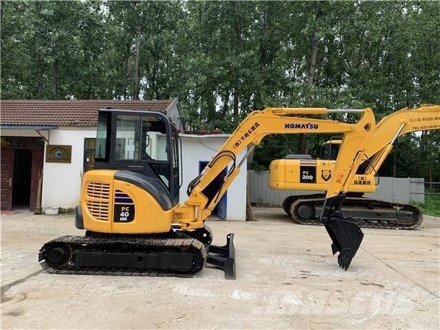 Komatsu pc40mr Мини-экскаваторы