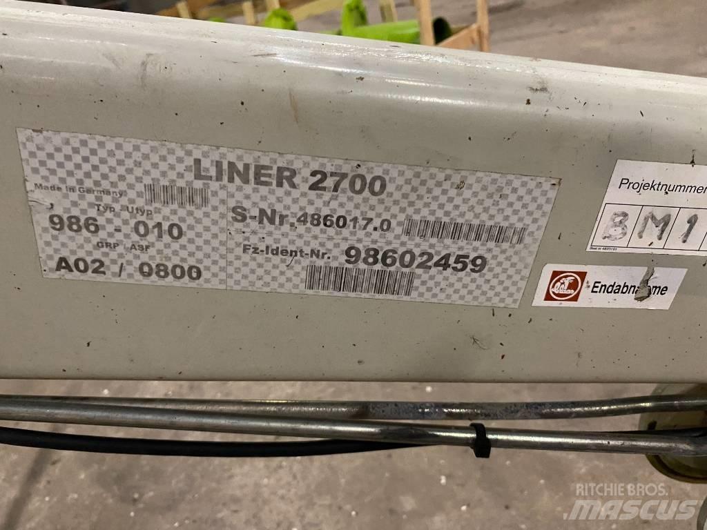 CLAAS Liner 2700 Рядковые косилки