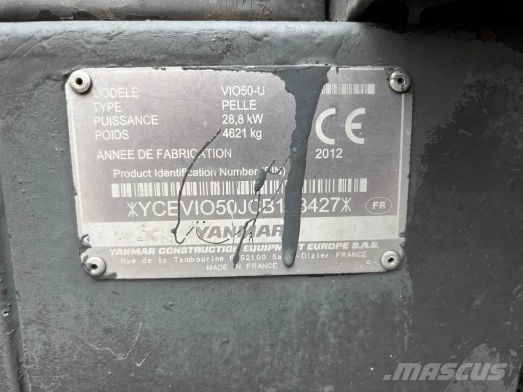 Yanmar VIO50-U Мини-экскаваторы