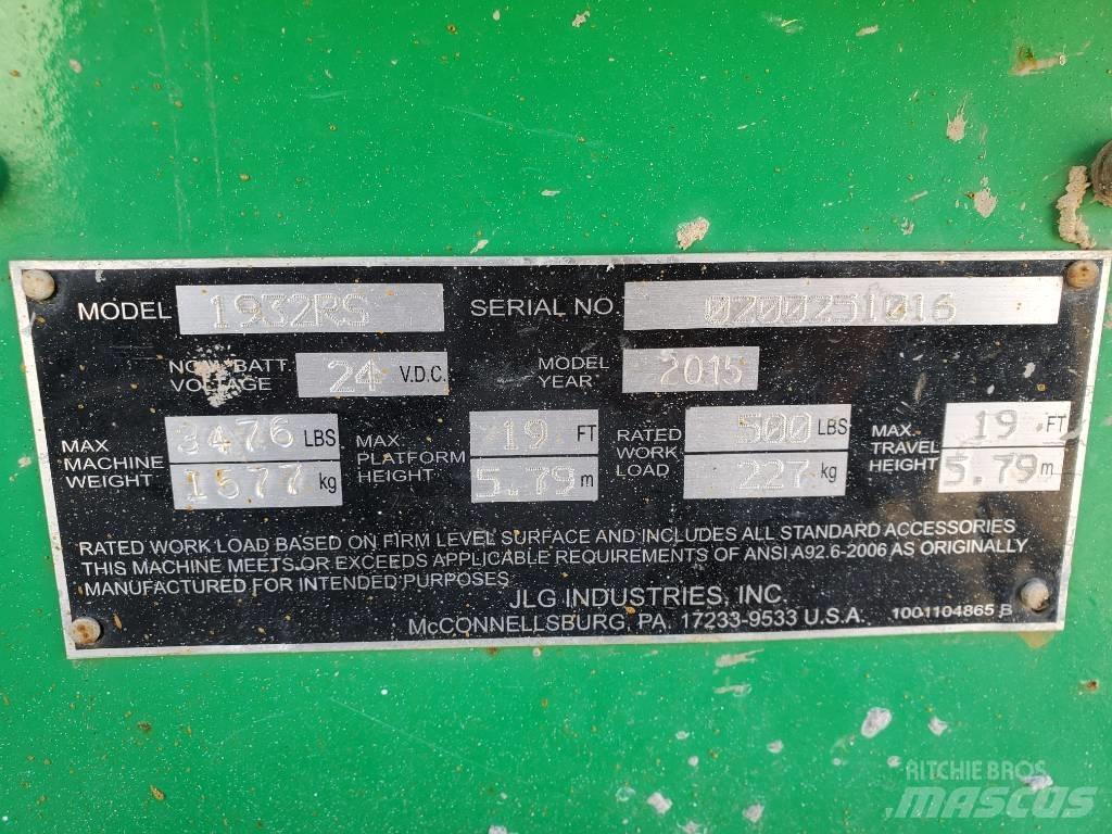 JLG 1932 RS Ножничные подъемники