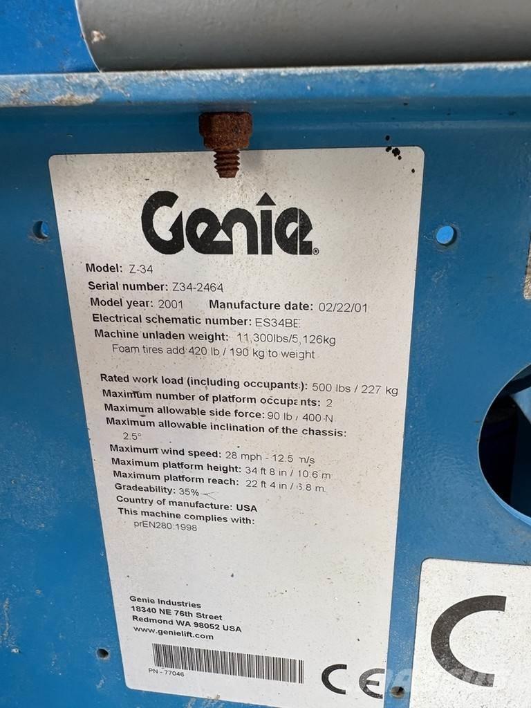 Genie Z34-22 Телескопические подъемники