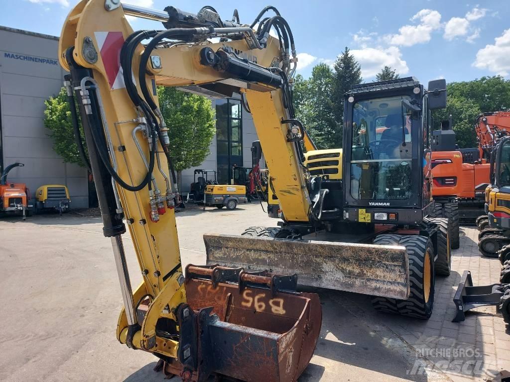 Yanmar B 95 W Колёсные экскаваторы