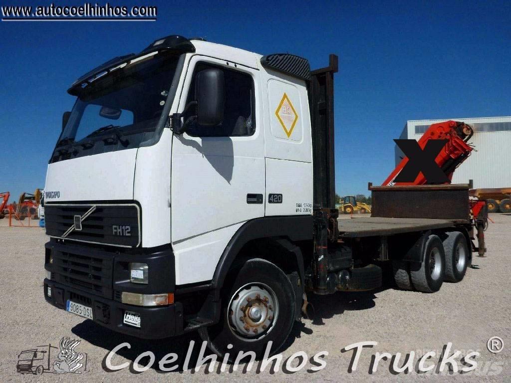 Volvo FH12 420 6x4 Грузовики-платформы/боковая разгрузка