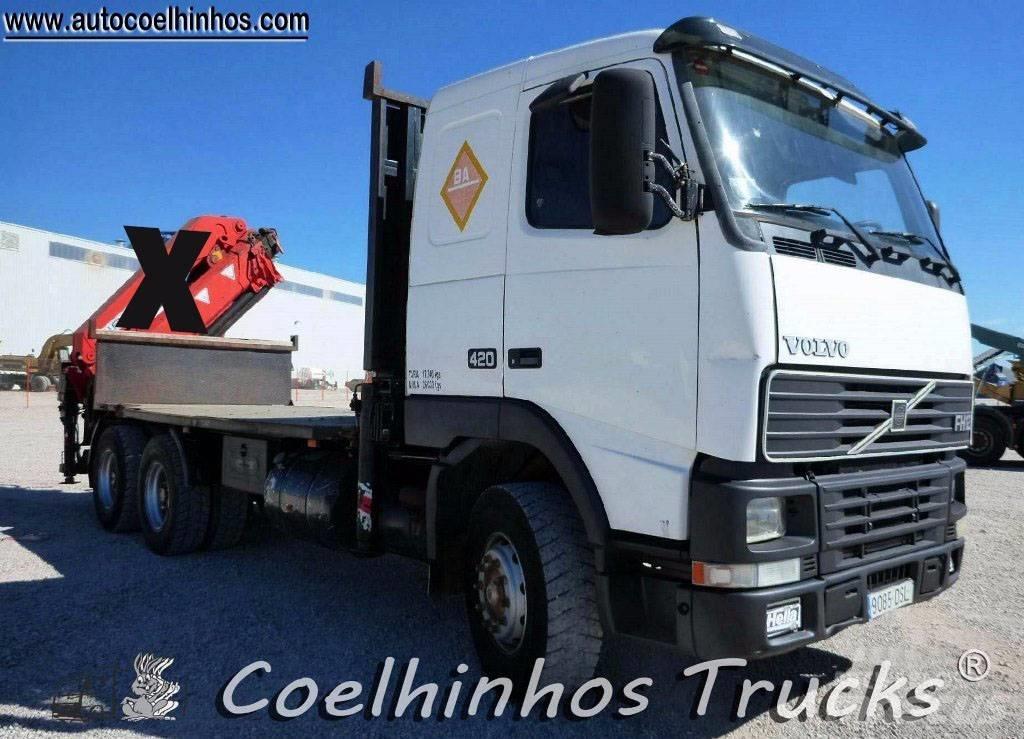 Volvo FH12 420 6x4 Грузовики-платформы/боковая разгрузка