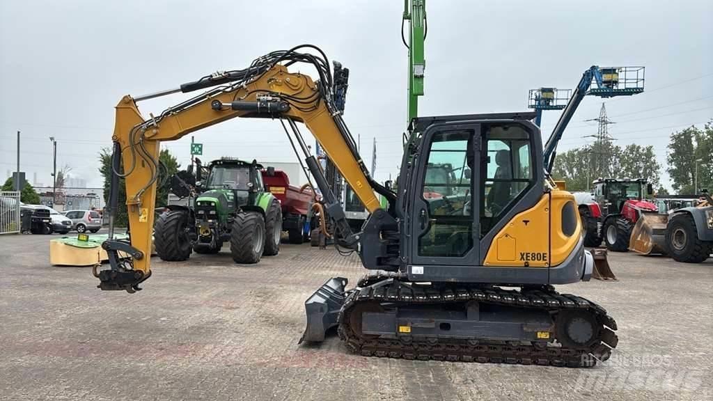 XCMG XE80E Мини-экскаваторы