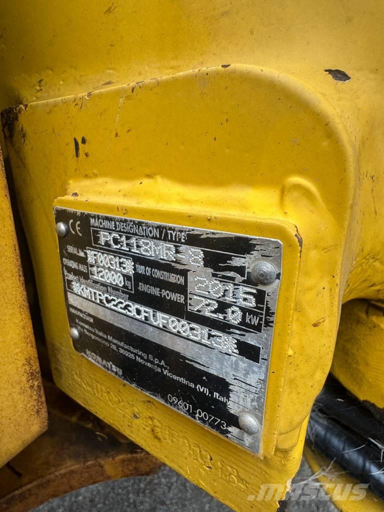 Komatsu PC 118 MR-8 Гусеничные экскаваторы