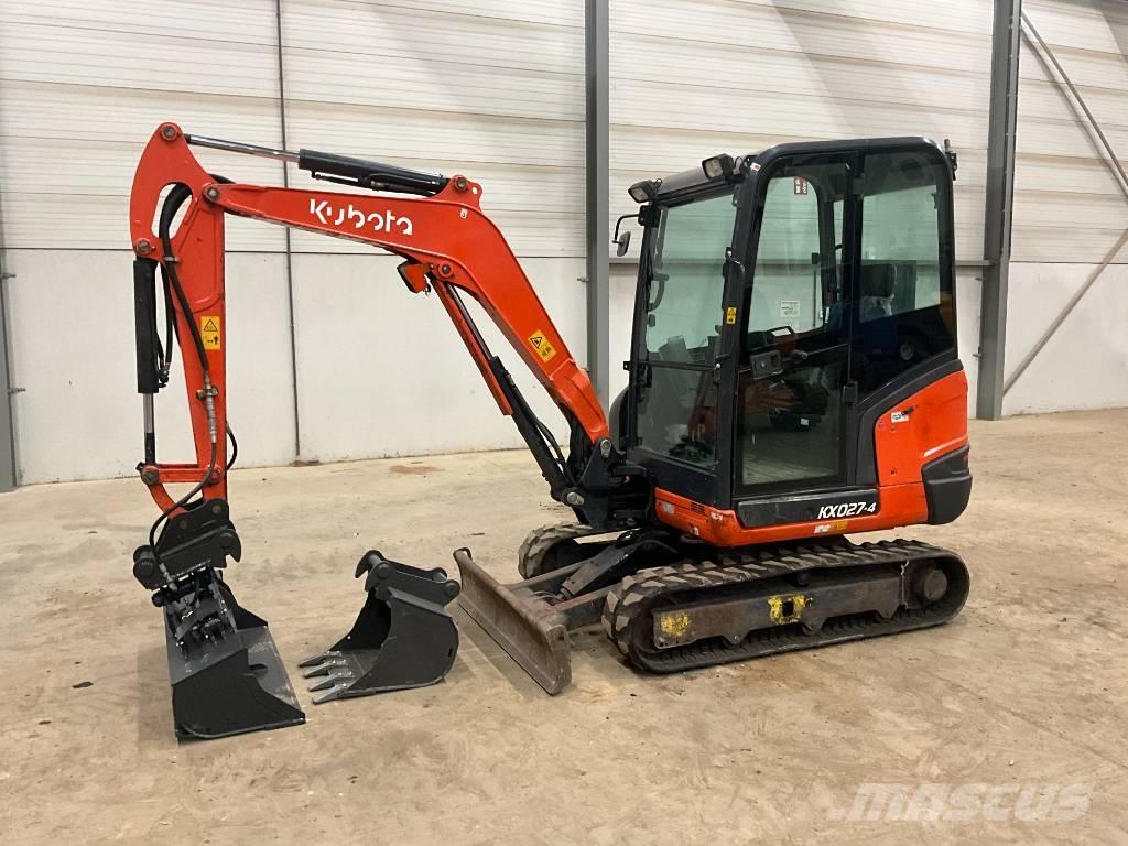 Kubota KX 027-4 Мини-экскаваторы