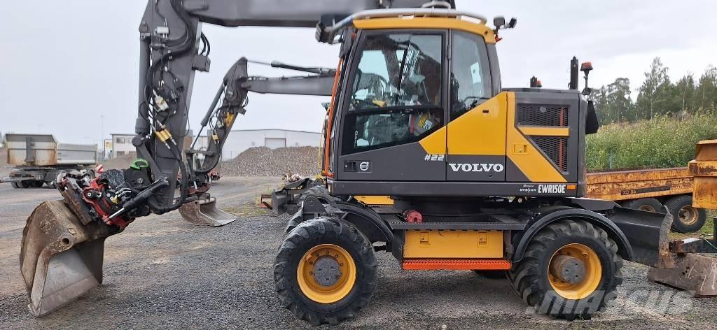 Volvo EWR 150 E Колёсные экскаваторы