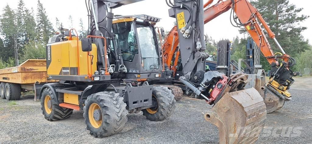 Volvo EWR 150 E Колёсные экскаваторы
