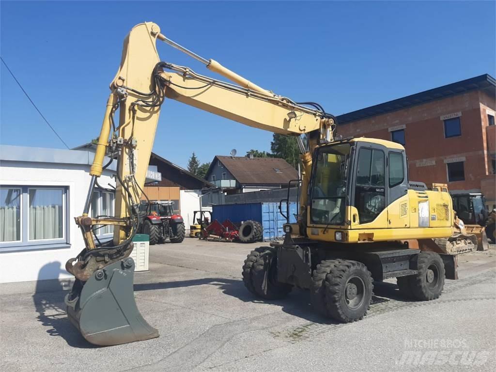 Komatsu PW180-7 Колёсные экскаваторы