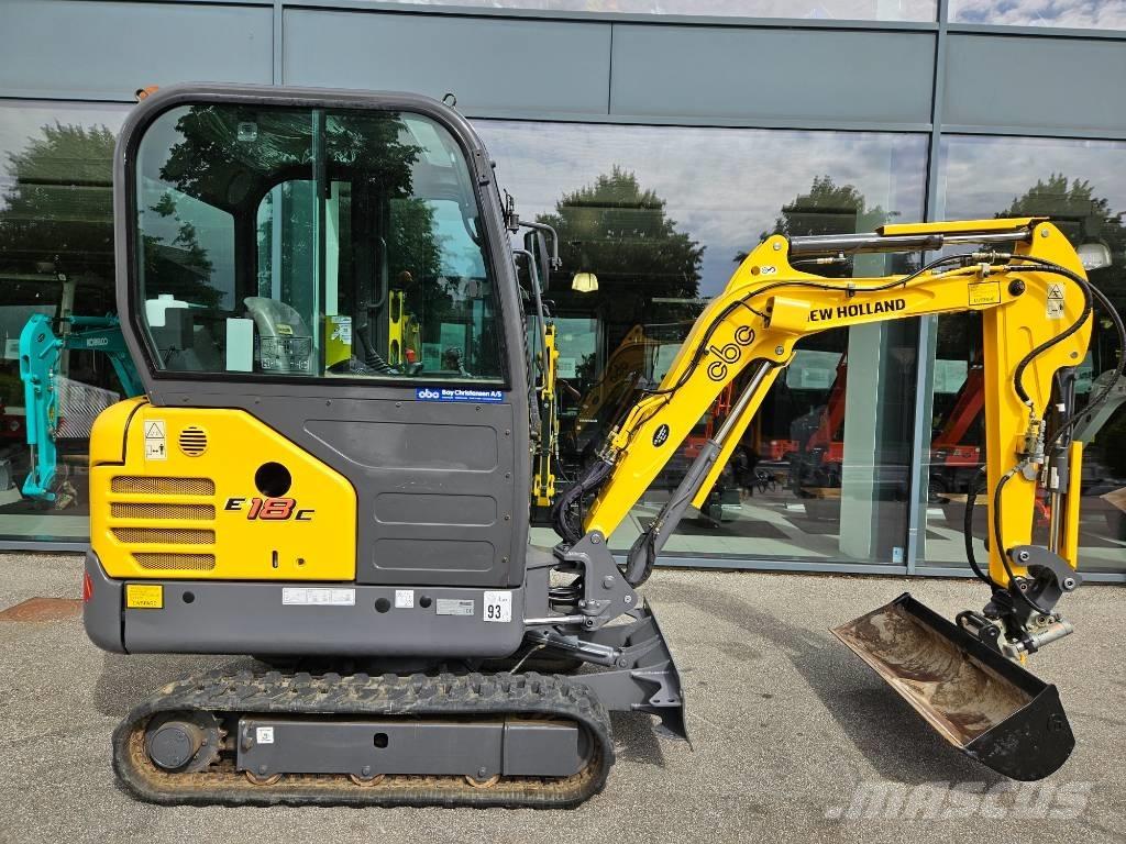 New Holland e18c Мини-экскаваторы