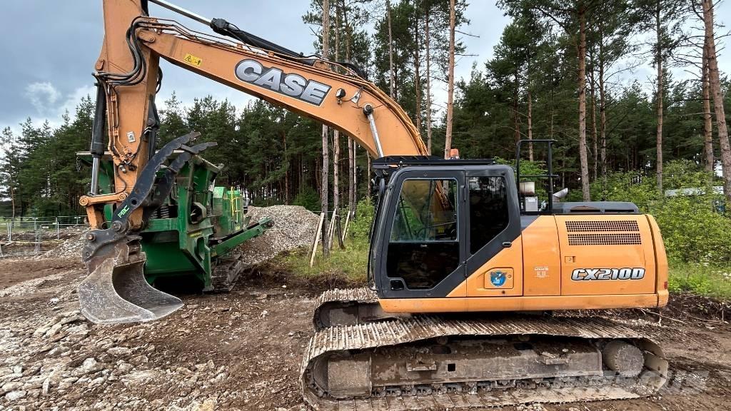 CASE CX 210 D Гусеничные экскаваторы