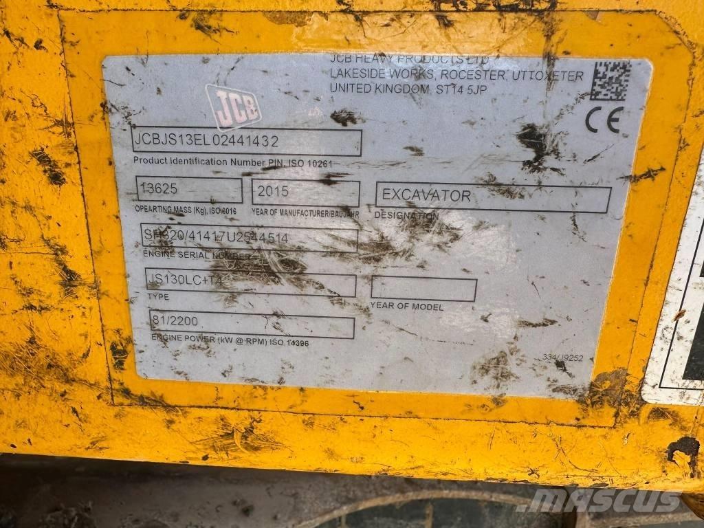 JCB JS 130 LC Гусеничные экскаваторы