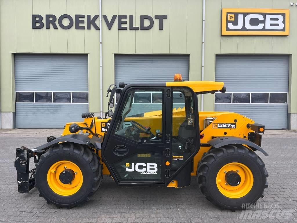 JCB 527-58 Agri Plus Сельскохозяйственные телескопические погрузчики