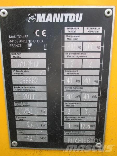Manitou 170AETJ Коленчатые подъемники