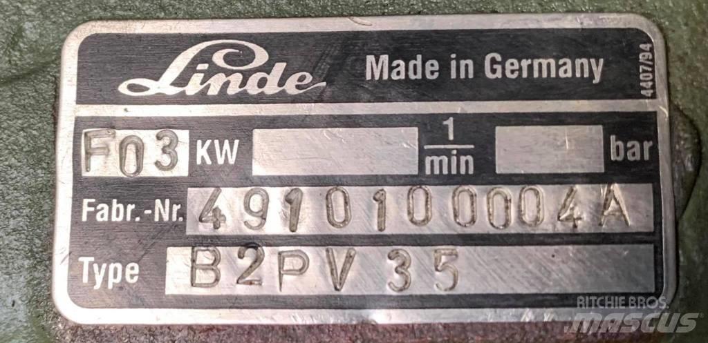 Linde B2PV 35 Гидравлическая система