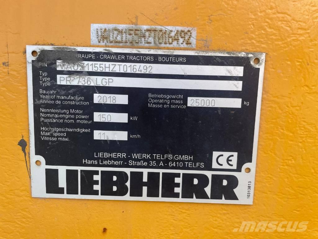 Liebherr PR 736 LGP Гусеничные бульдозеры