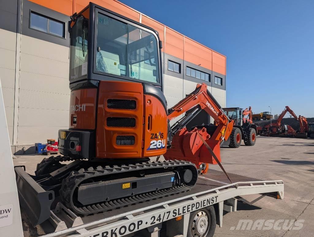 Hitachi ZX 26 U-6 Мини-экскаваторы